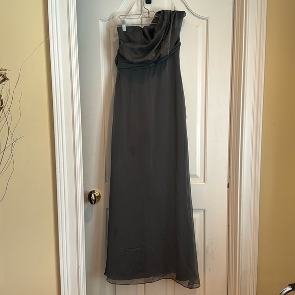 Jim Hjelm Occasions pewter gray dress - Picture 4 of 11